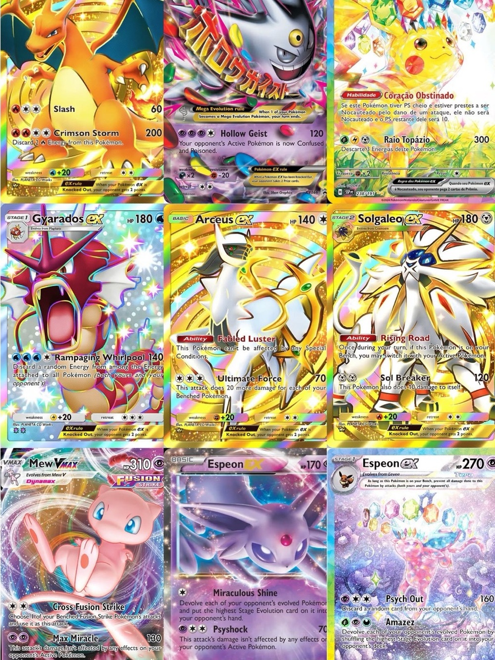 10 Pokémon EX Cards | HAND-PICKED | NO DUPLICATES | Pokémon TCG